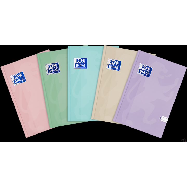 Brulion Oxford Touch Pastelowy A5 96 kartek 90 g linie 9 mm 400175293