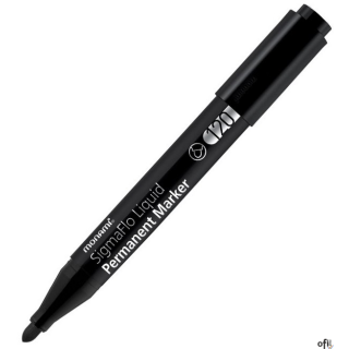 Marker permanentny SigmaFlo B 120 czarny 160-2445 MonAmi