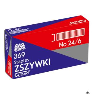 Zszywki_24/6 GRAND 369 1 op. x 1000sztuk 110-1388