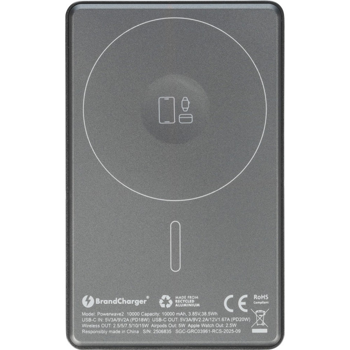 Power bank 10000 mAh BrandCharger Powerwave 2