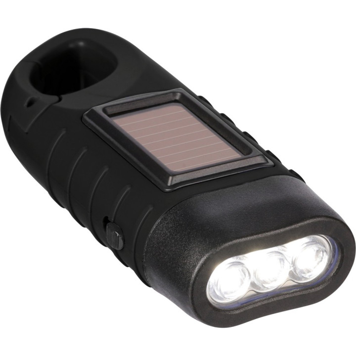 Latarka solarna, lampka LED