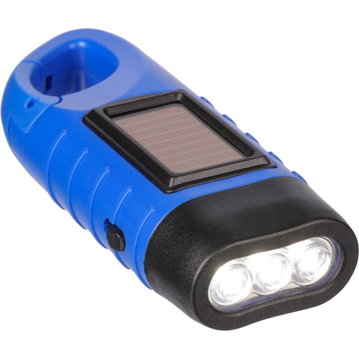 Latarka solarna, lampka LED