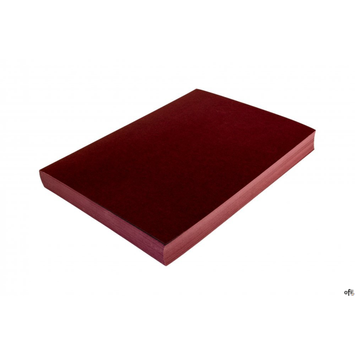 Karton DELTA skóropodobny brązowy A4 DOTTS 100 szt. okładki do bindowania