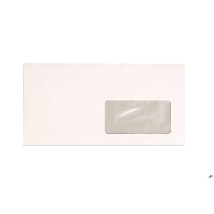 Koperta DL SK ok.P biała (50) NC 11221200/50