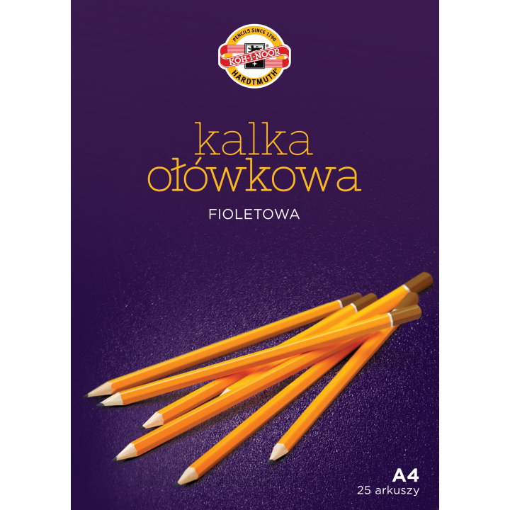 Kalka ołówkowa A-4/25 ark. KAL-OL425D KOH I NOOR