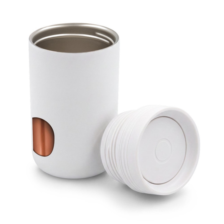 Kubek termiczny 275 ml z wieczkiem 360 stopni Air Gifts | Tondeyo