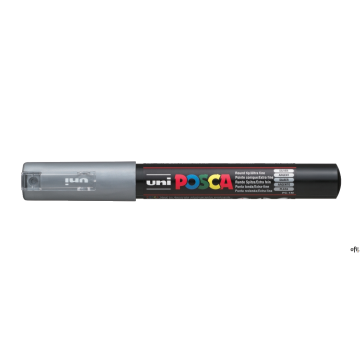 Marker z tuszem pigmentowym PC-1M srebrny POSCA UNPC1M/DSR