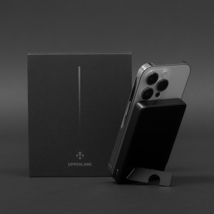 Bezprzewodowy power bank magnetyczny 10000 mAh Upperlane
