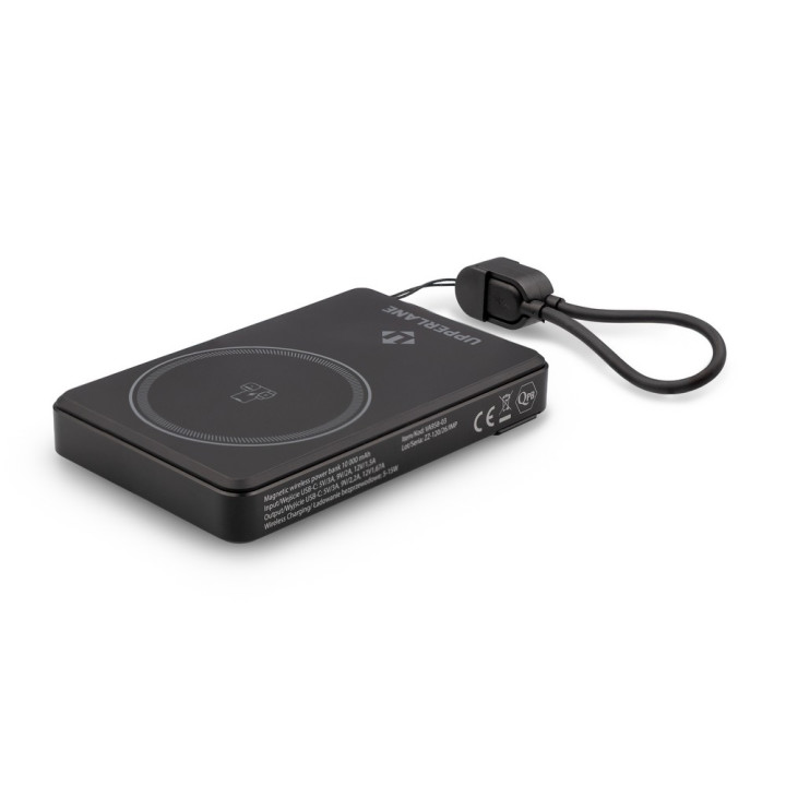 Bezprzewodowy power bank magnetyczny 10000 mAh Upperlane