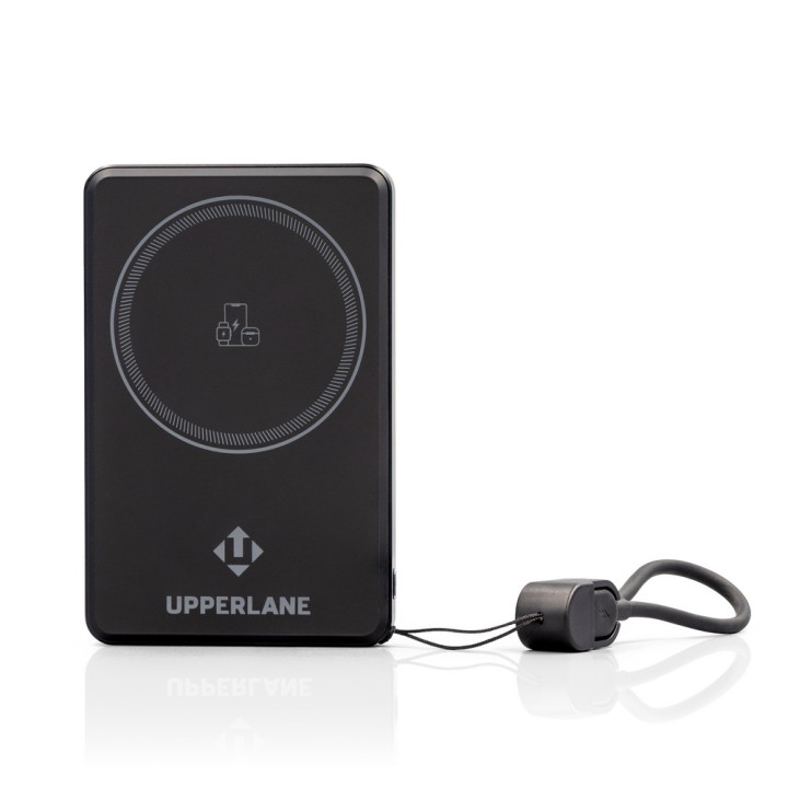 Bezprzewodowy power bank magnetyczny 10000 mAh Upperlane