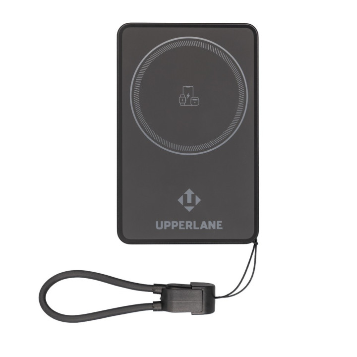 Bezprzewodowy power bank magnetyczny 10000 mAh Upperlane