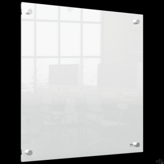 Tablica akrylowa suchościeralna do zawieszania na ścianie Nobo Home 450x450mm  1915620