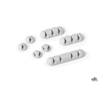 CAVOLINE CLIP MIX samoprzylepne klipsy na 1 kabel, różne rodzaje w zestawie 504137