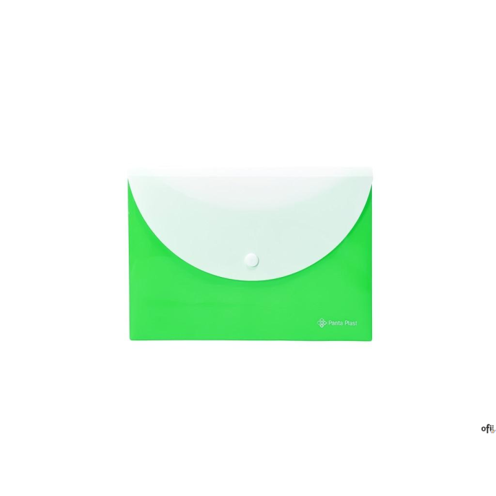 Koperta A5 dwie kieszenie zielona FOCUS 0410-0088-04 PANTA PLAST SALE