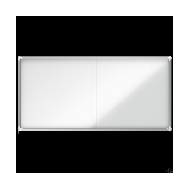 Gablota magnetyczna zewnętrzna Nobo Premium Plus 27xA4(drzwiczki przesówne) 1902572