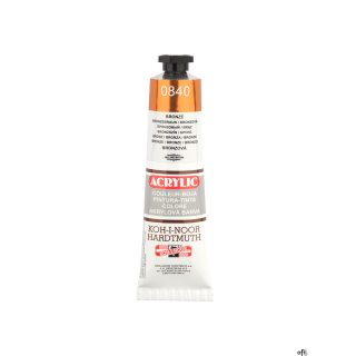 Farba acrylowa 162706 BRONZE  840 40 ml. KOH I NOOR
