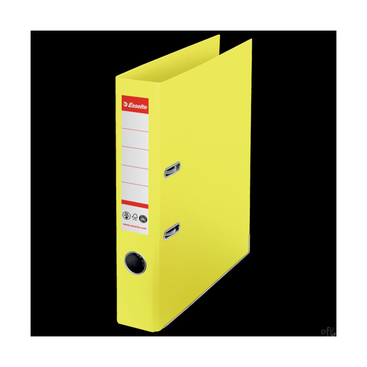 Segregator Esselte No.1 neutralny pod względem emisji CO2, A4, szer. 50 mm, żółty 627573