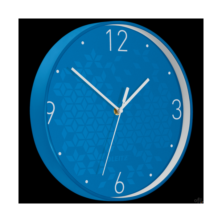 Zegar Leitz WOW, niebieski 90150036