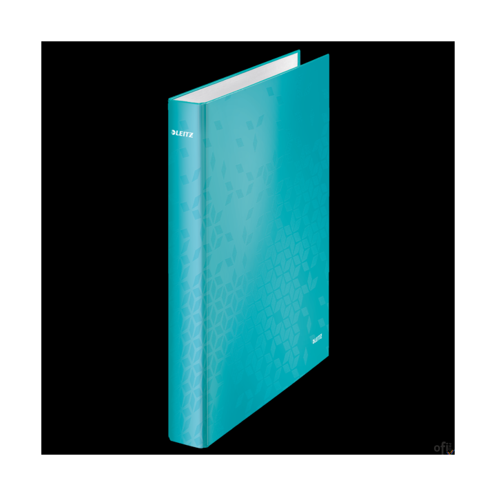 Segregator ringowy LEITZ A4 2DR/25mm turkusowy WOW 42410051