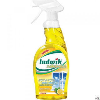 LUDWIK płyn z alkoholem do szyb i glazury grapefruit 750ml