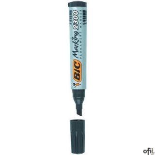 Markery permanentne BIC 2300 Ecolutions mix AST ścięta końcówka 4szt, 8209222