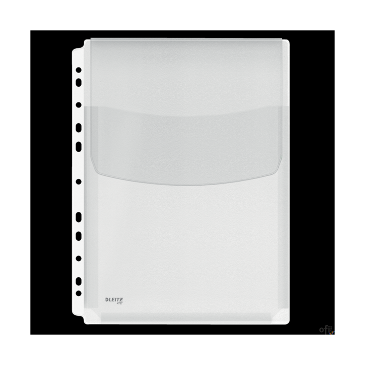Koszulki na katalogi A4 LEITZ z klapką (5szt.) 170 mic. 47573003