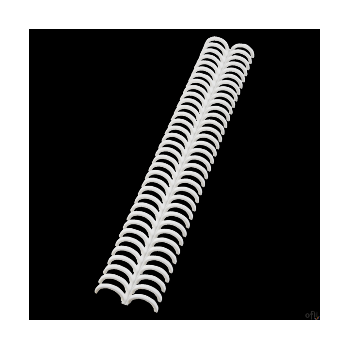 Grzbiety GBC do oprawy Click A4 34R 16mm białe 387340E