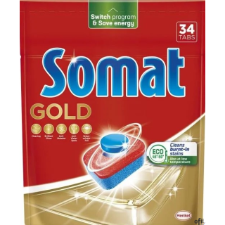 SOMAT Tabletki do zmywarki 34 szt. GOLD 577105