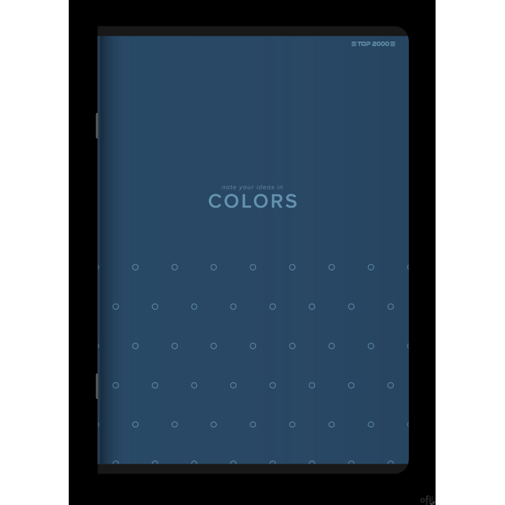 Zeszyt TOP COLORS A4 60K 70G kratka niebieskibieski 400169188 Top 2000