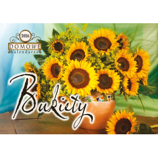 Terminarz Domowy 200x218mm 2026 - Bukiety Michalczyk i Prokop TW-10-3 KALENDARZ jednodzielny 200x285mm