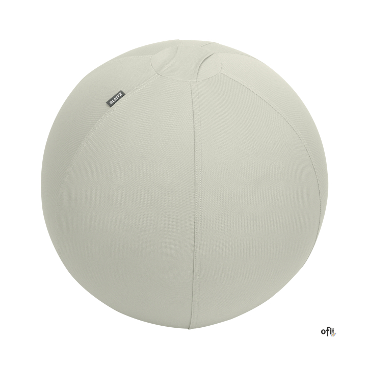 Piłka do siedzenia Leitz Ergo, 55cm, z zabezpieczeniem przed niekontrolowanym toczeniem się, jasnoszara 65410085