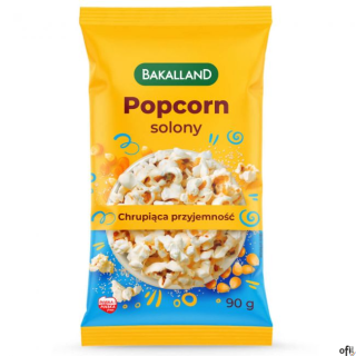 Popcorn solony 90g BAKALLAND
