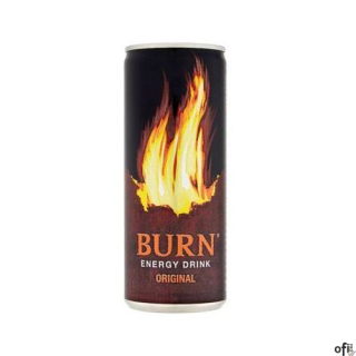 Napój BURN original energetyczny 0.25L PUSZKA