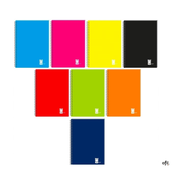 Kołozeszyt A4 80k kratka UV INTERDRUK *7126