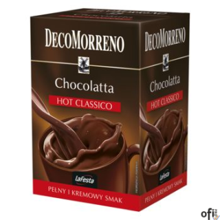Czekolada do picia DECOMORRENO HOT CLASSICO 20szt x 25g La Festa