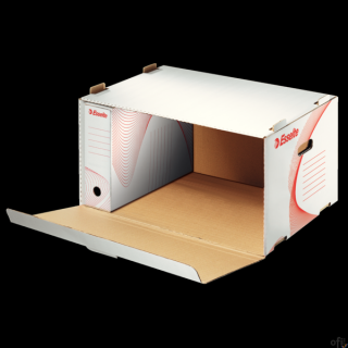 Pudło archiwizacyjne otwierane z przodu białe ESSELTE 128910 535x265x370mm