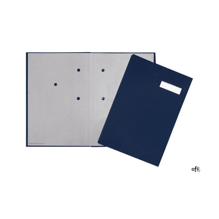 Teczka do podpisu PP DURABLE 20-częściowa granatowa 24192-22