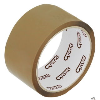 Taśma pakowa akrylowa 48x50m brązowy GRAND 130-1929