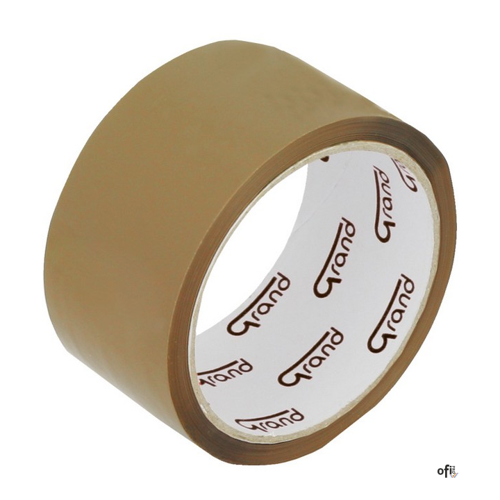 Taśma pakowa akrylowa 48x50m brązowy GRAND 130-1929