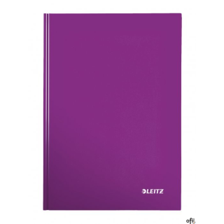 Zeszyt_LEITZ WOW A4 80mm okładka twarda fioletowy 46261162