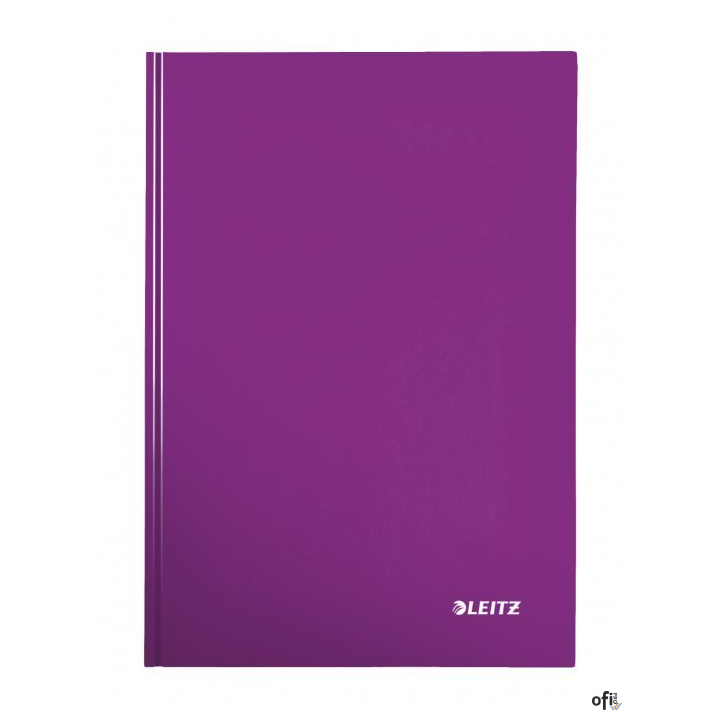 Zeszyt_LEITZ WOW A4 80mm okładka twarda fioletowy 46261162