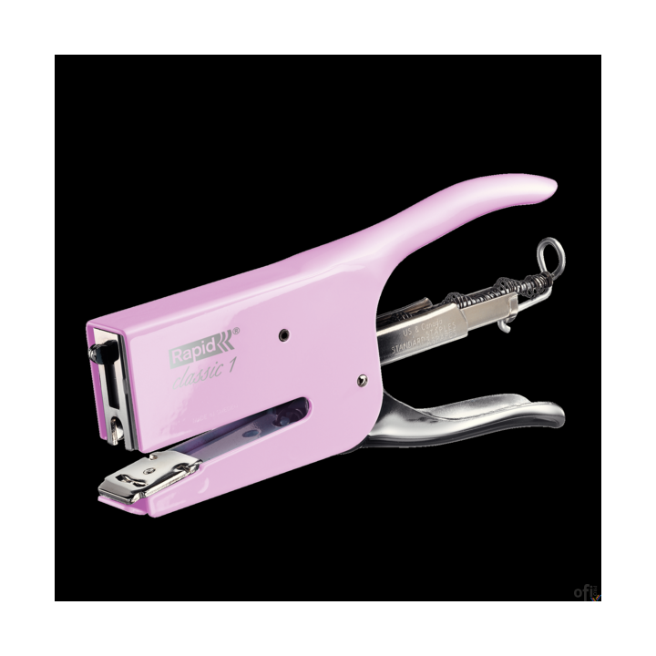 Zszywacz nożycowy RETRO CLASSIC K1 strawberry cream5000493 24/6-8 RAPID