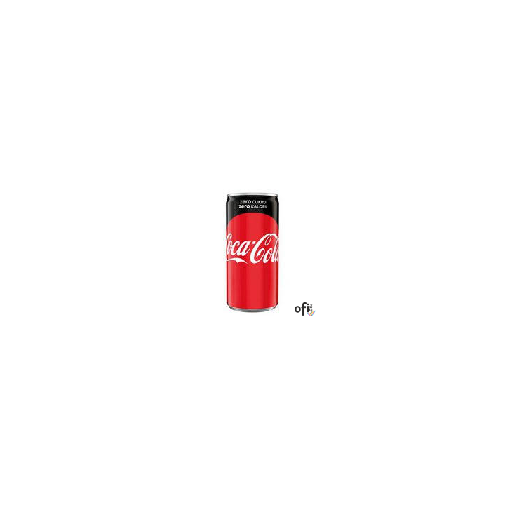 Napój_COCA COLA ZERO 0.33L PUSZKA