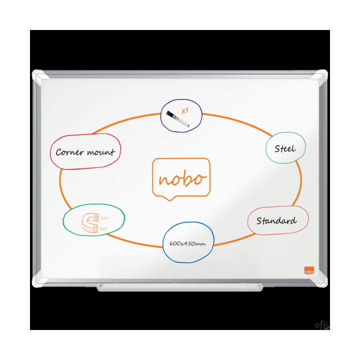 Tablica stalowa Nobo Premium Plus 600x450mm 1915154