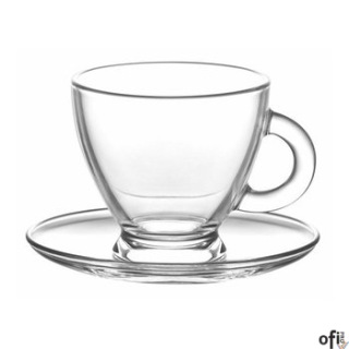 Filiżanka LAV Roma szkło 225 ml 6 szt.