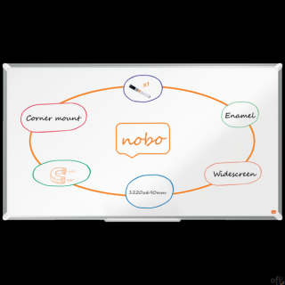 Tablica porcelanowa panoramiczna Nobo Premium Plus 55 1220x690mm 1915367