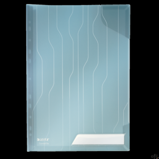 Folder Leitz Combifile, usztywniony, niebieski przezroczty, folia 3 szt., 200 mic., 47280035