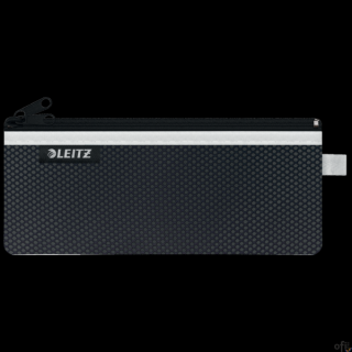 Koszulka z suwakiem z dwoma przegródkami Leitz WOW, rozmiar M, czarna 40120095