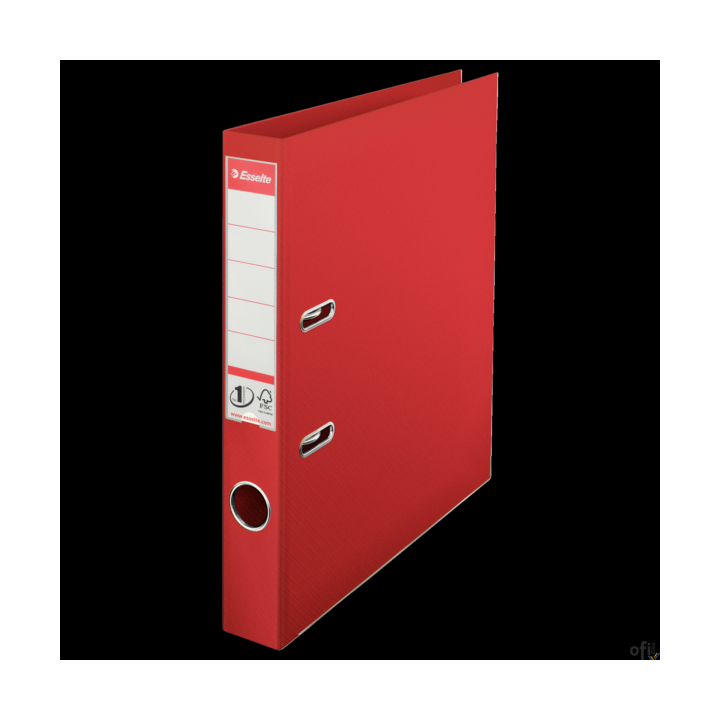 Segregator A4/50mm z mechanizmem czerwony 811430 No.1 ESSELTE