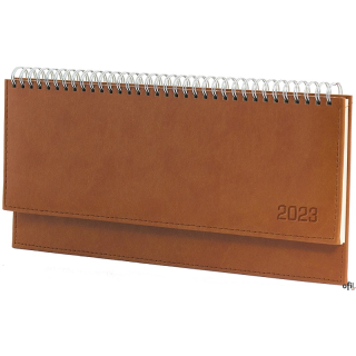 Terminarz leżący Vivella 2023 KB047VB BRĄZ WOKÓŁ NAS kalendarz